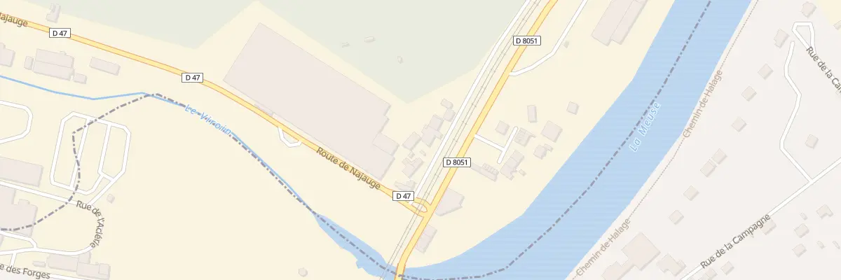 Plan du 5116 La Bouchere à Hierges