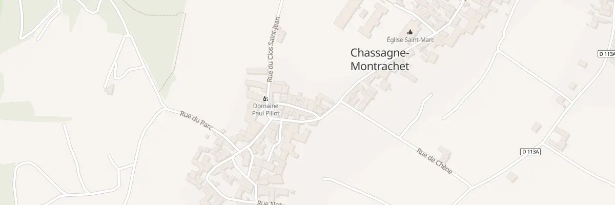 Plan du 3 Rue du Parterre à Chassagne-Montrachet