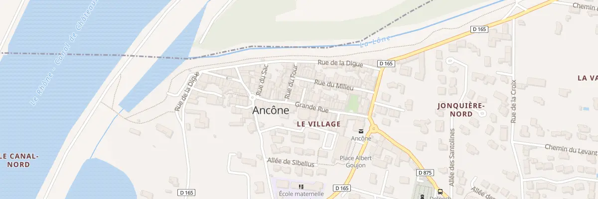 Plan du 5084 Imp de l’Eglise à Ancône