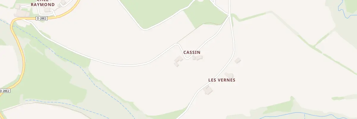 Plan du 598 Che de Cossin aux Haies