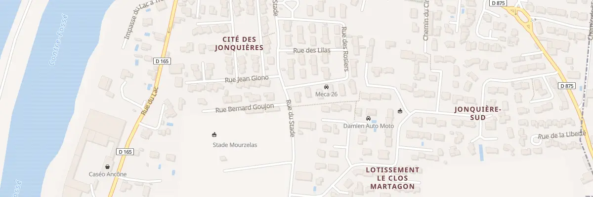 Plan du 27 Cité des Jardins à Ancône