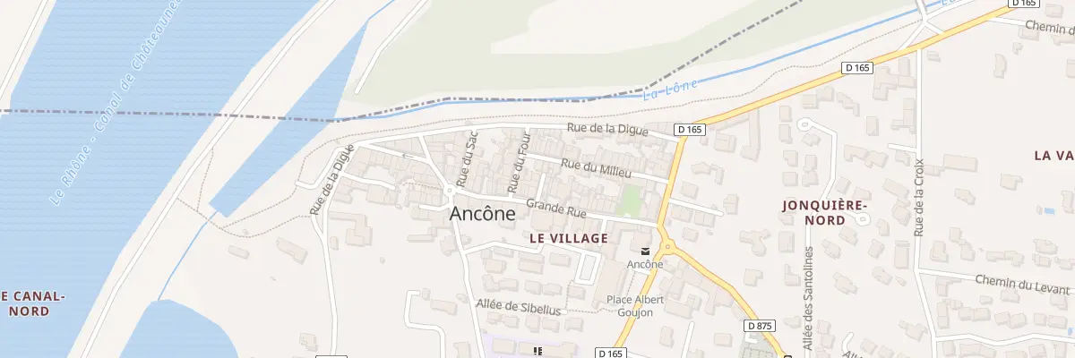 Plan du 5355 Imp de l’Eglise à Ancône
