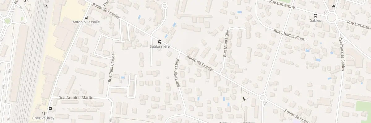 Plan du 490 Rte de Riottier à Villefranche-sur-Saône