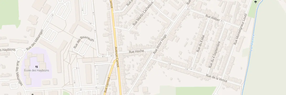 Plan du 12 Rue Hoche à Charleville-Mézières