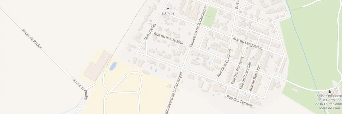 Plan du 12 Rue du Vaccares Salin à Arles