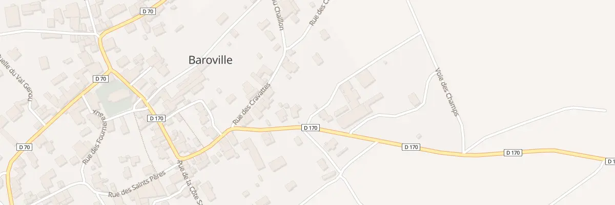 Plan du 19 Rue de Clairvaux à Baroville