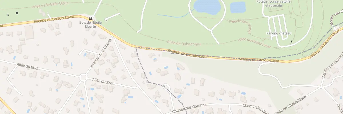 Plan du 11 Av de Lacroix-Laval à Charbonnières-les-Bains