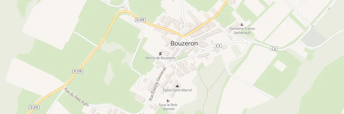 Plan du 8 Rue du Pâtre à Bouzeron
