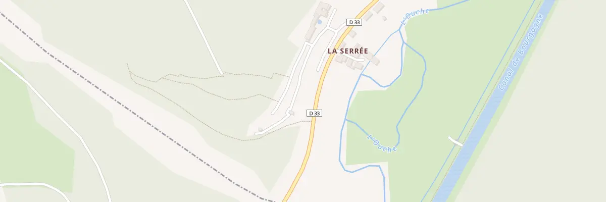 Plan du 4 La Serrée à Saint-Victor-sur-Ouche