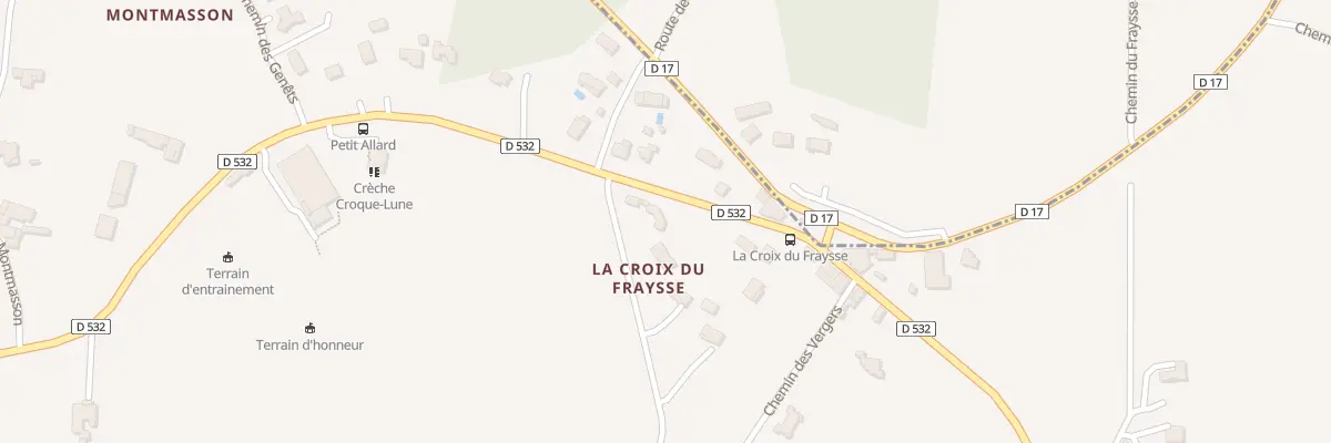 Plan du 1910 Rte de Reat à Étables