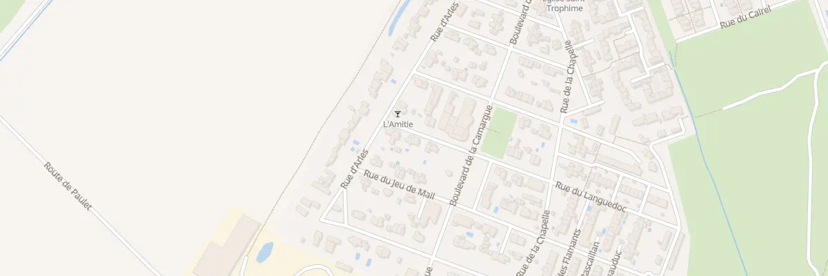 Plan du 5A Rue du Languedoc Salin à Arles