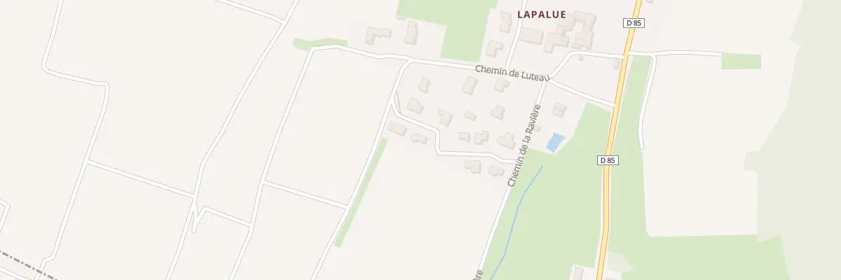 Plan du 370 Che de Luteau à Verzé