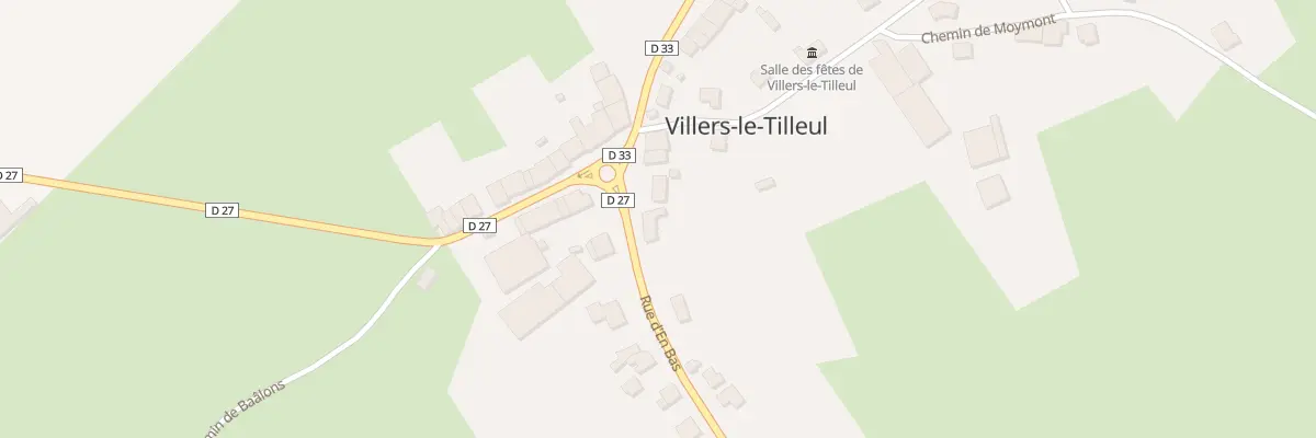 Plan du 2 Rue d’En Bas à Villers-le-Tilleul