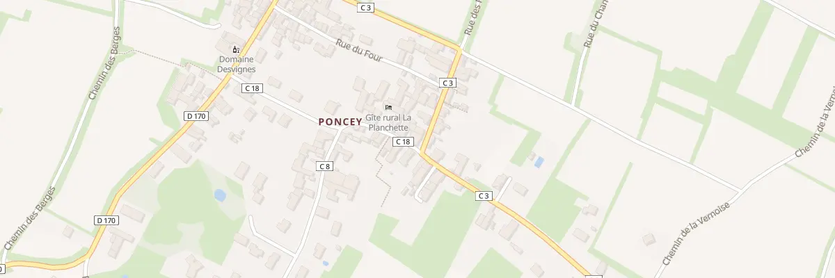 Plan du 16 Rue de l’Ecole à Givry