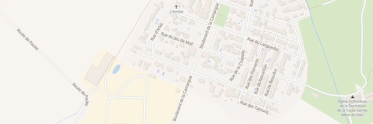 Plan du 14 Rue du Vaccares Salin à Arles