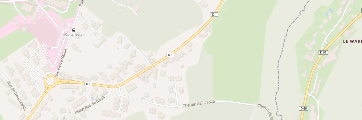 Plan du 100 Rue de Nouzonville à Charleville-Mézières