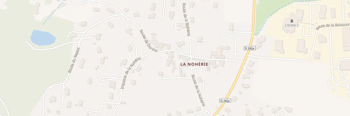 Plan du 5230 Noherie à Peaugres