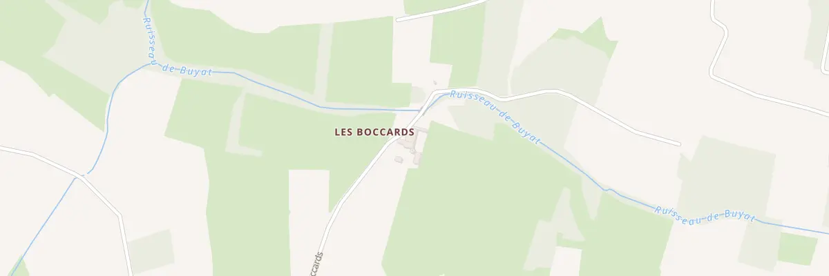 Plan du 303 Che des Boccards à Lancié