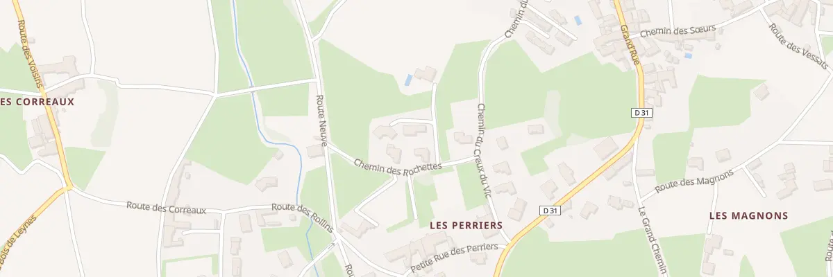 Plan du 29 Imp des Rochettes à Leynes