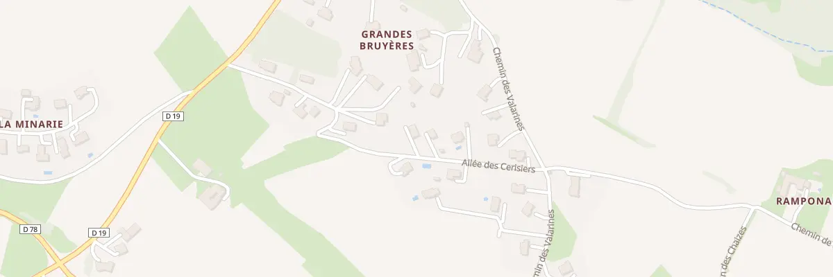Plan du 140 All des Cerisiers à La Chapelle-Villars