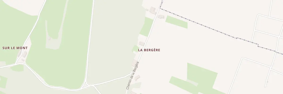 Plan du 5099A La Bergere à Verzé