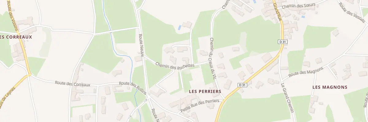 Plan du 15 Imp des Rochettes à Leynes