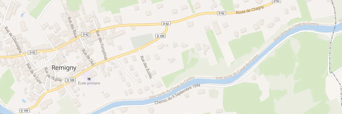 Plan du 3 Rue des Écoles à Remigny