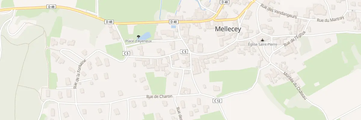 Plan du 23B Rue de la Glacière à Mellecey