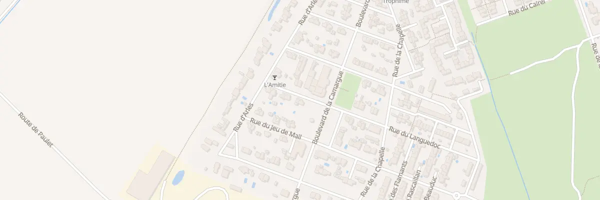 Plan du 7A Rue du Languedoc Salin à Arles