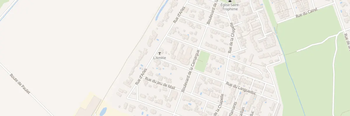 Plan du 4 Rue du Languedoc Salin à Arles