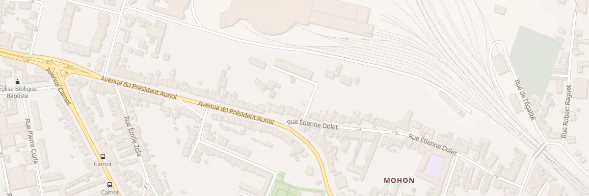 Plan du 80 Rue Etienne Dolet à Charleville-Mézières