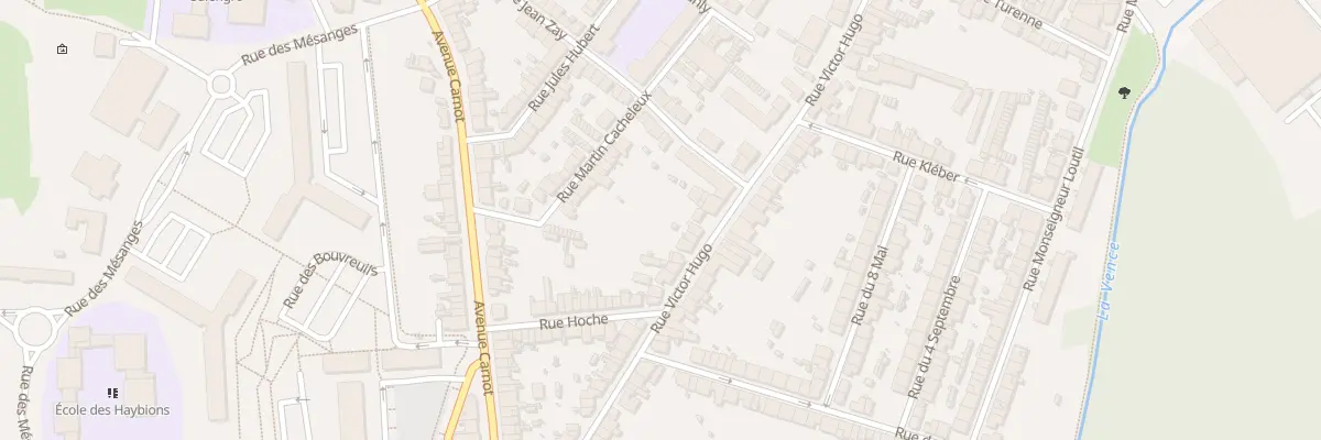 Plan du 80 Rue Victor Hugo à Charleville-Mézières