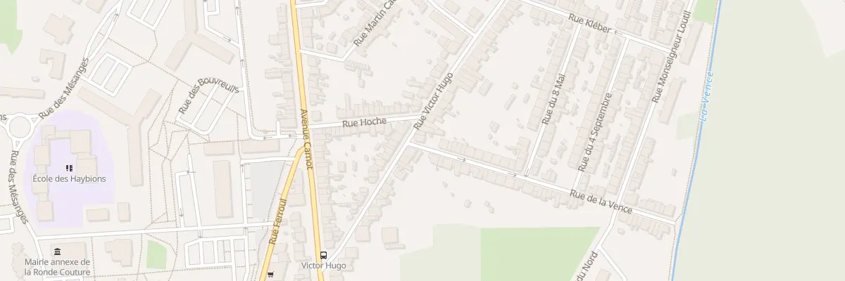 Plan du 119 Rue Victor Hugo à Charleville-Mézières