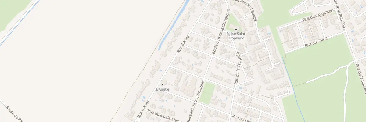 Plan du 13 Rue d’Arles Salin à Arles