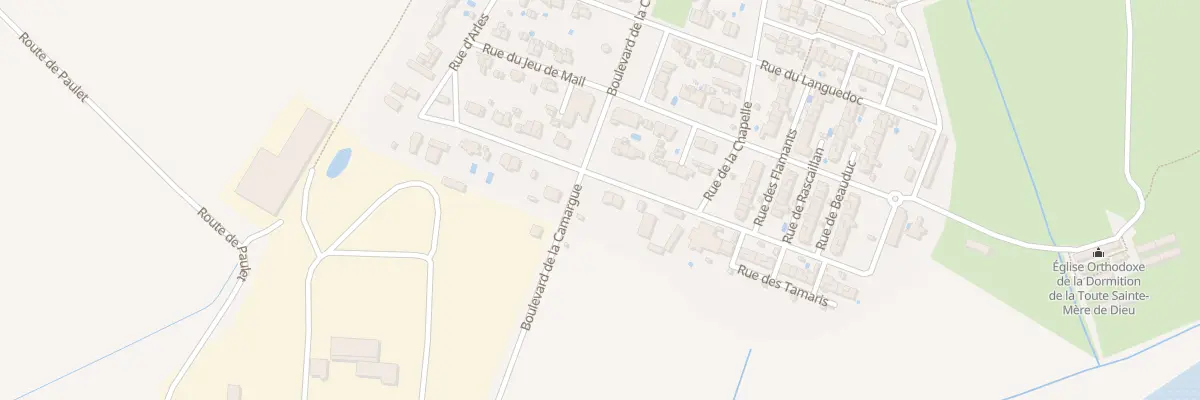 Plan du 7 Rue du Vaccares Salin à Arles