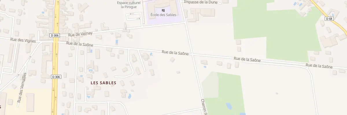 Plan du 320 Rue de la Saône à Saint-Georges-de-Reneins