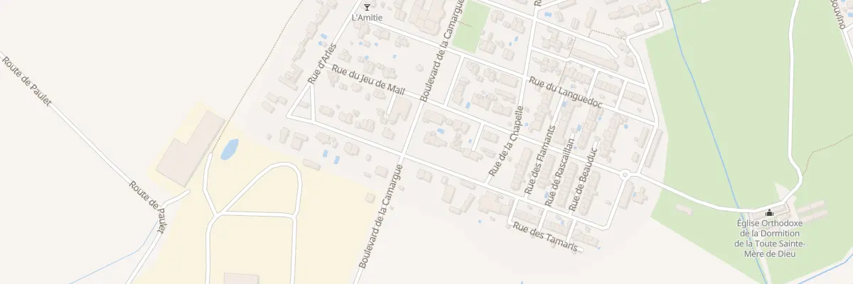 Plan du 16 Rue du Vaccares Salin à Arles