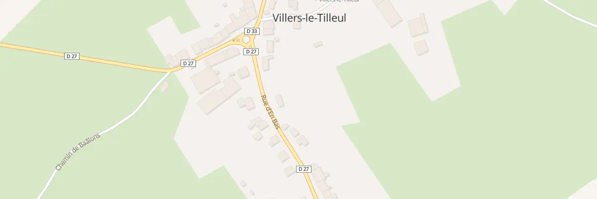 Plan du 4 Rue d’En Bas à Villers-le-Tilleul