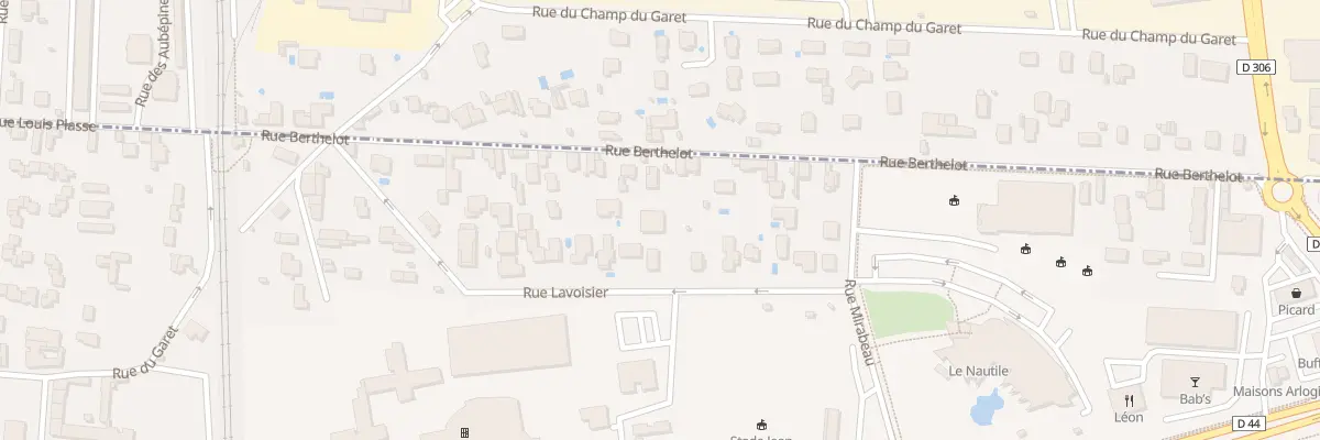 Plan du 328 Rue Berthelot à Villefranche-sur-Saône
