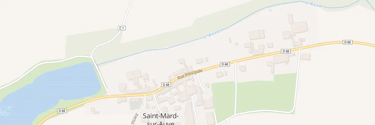 Plan du 17 Rue Principale à Saint-Mard-sur-Auve