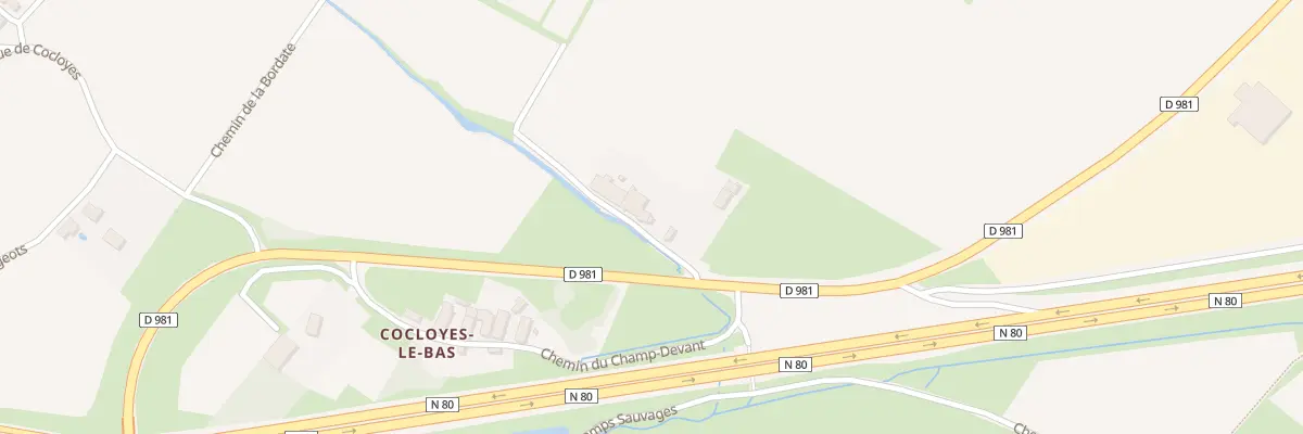 Plan du 5253 En Chasseigne à Saint-Désert