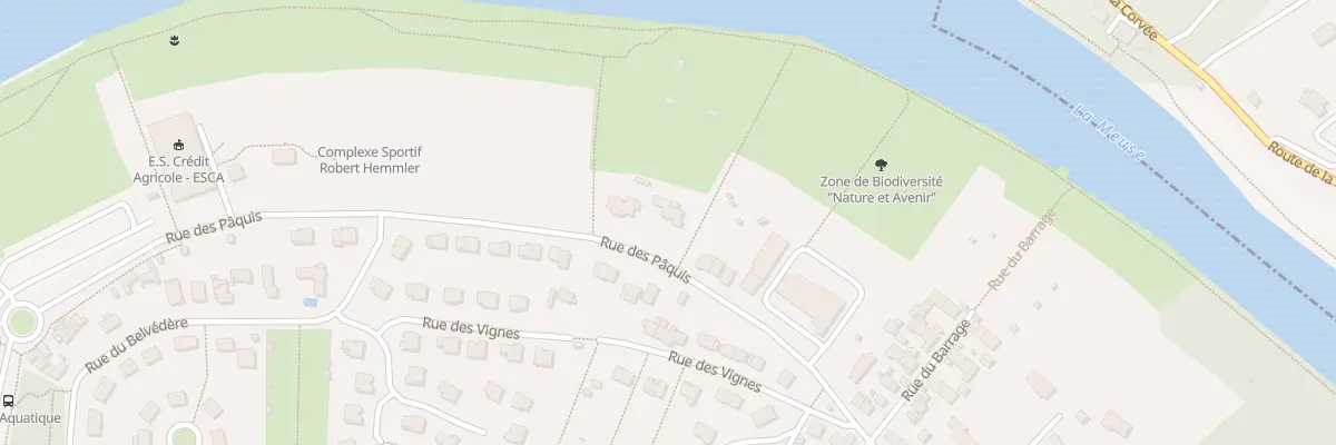 Plan du 94 Rue des Paquis à Charleville-Mézières