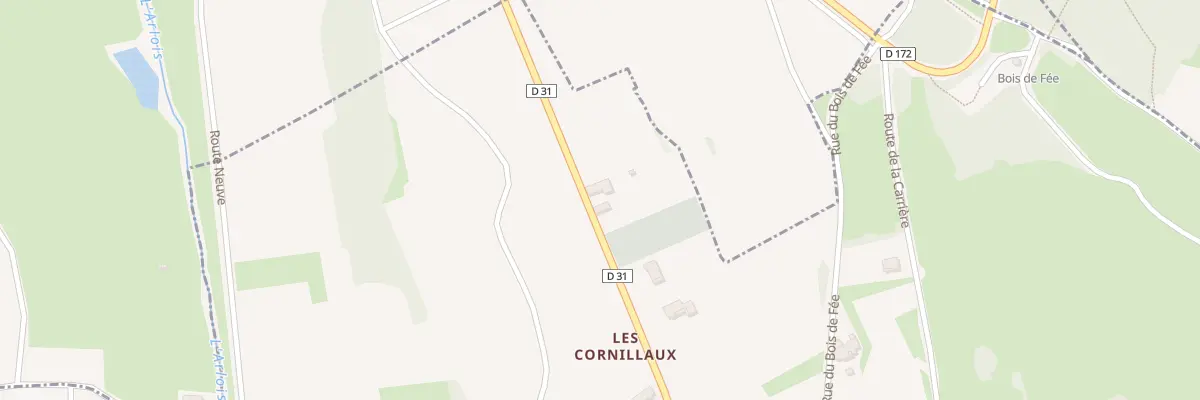 Plan du 348 Rte des Cornillaux à Leynes