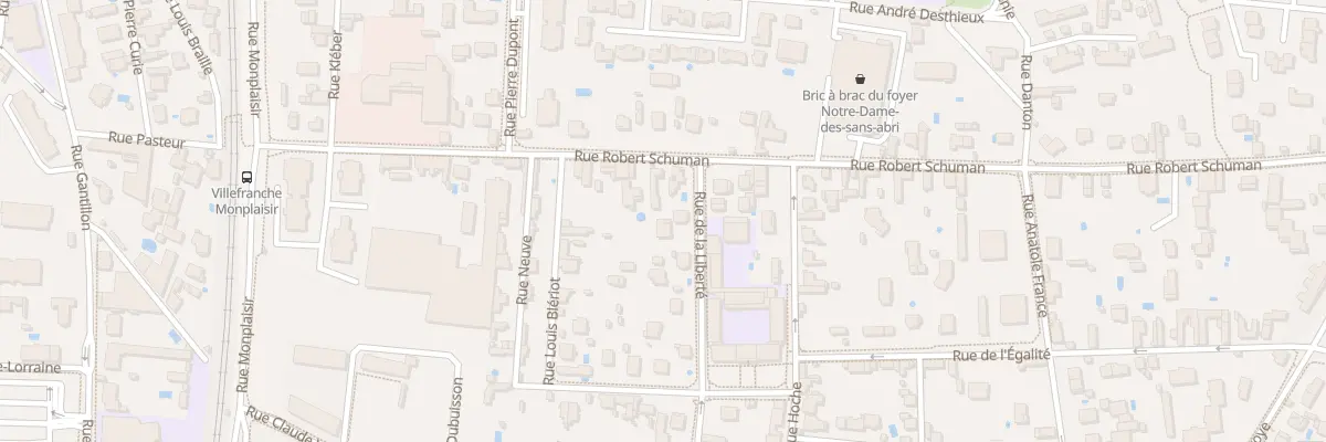 Plan du 322 Rue Robert Schuman à Villefranche-sur-Saône