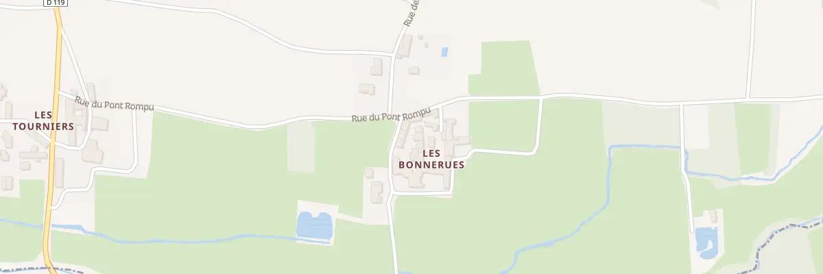 Plan du 5166 Les Bonnerues à Lancié