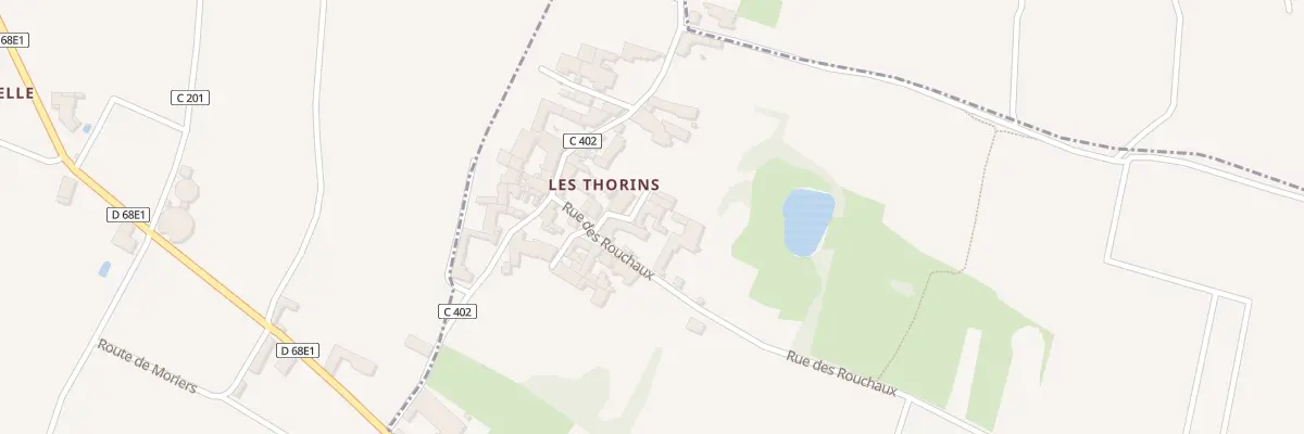 Plan du 91 Rue des Rouchaux à Romanèche-Thorins