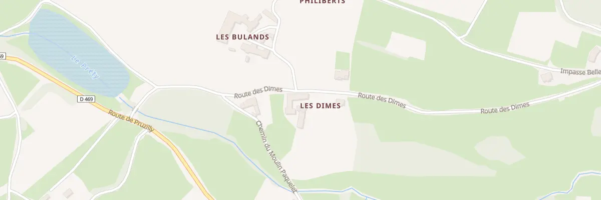 Plan du 5013 Les Dimes à Saint-Vérand