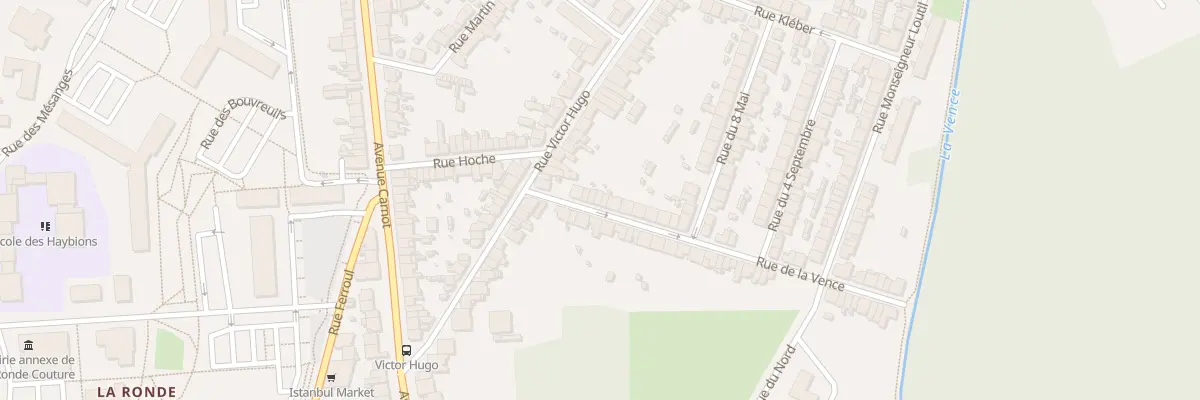 Plan du 50B Rue de la Vence à Charleville-Mézières