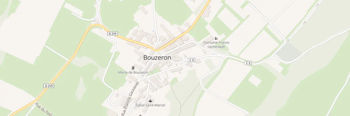 Plan du 5 Rue des Corcelles à Bouzeron