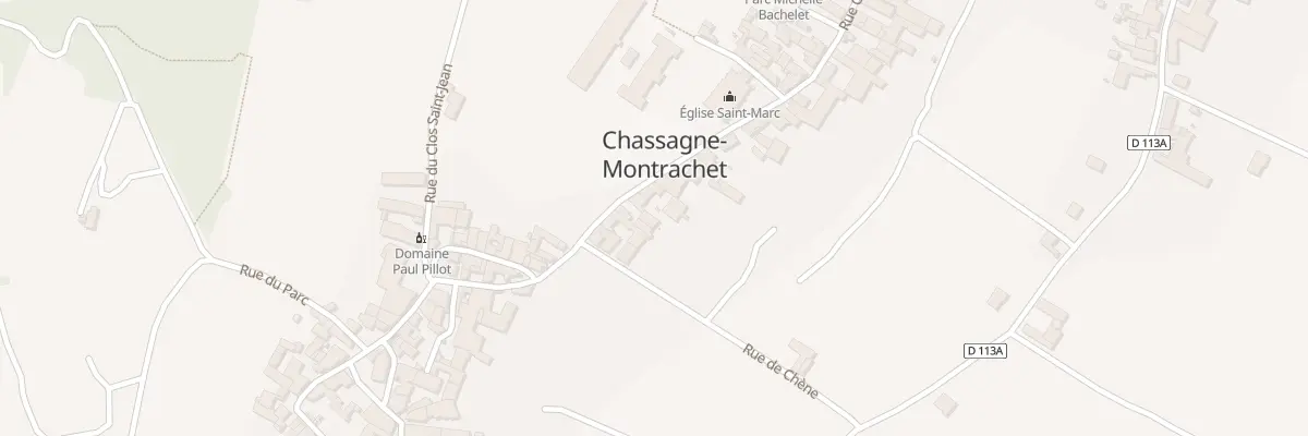 Plan du 6 Rue de la Murée à Chassagne-Montrachet